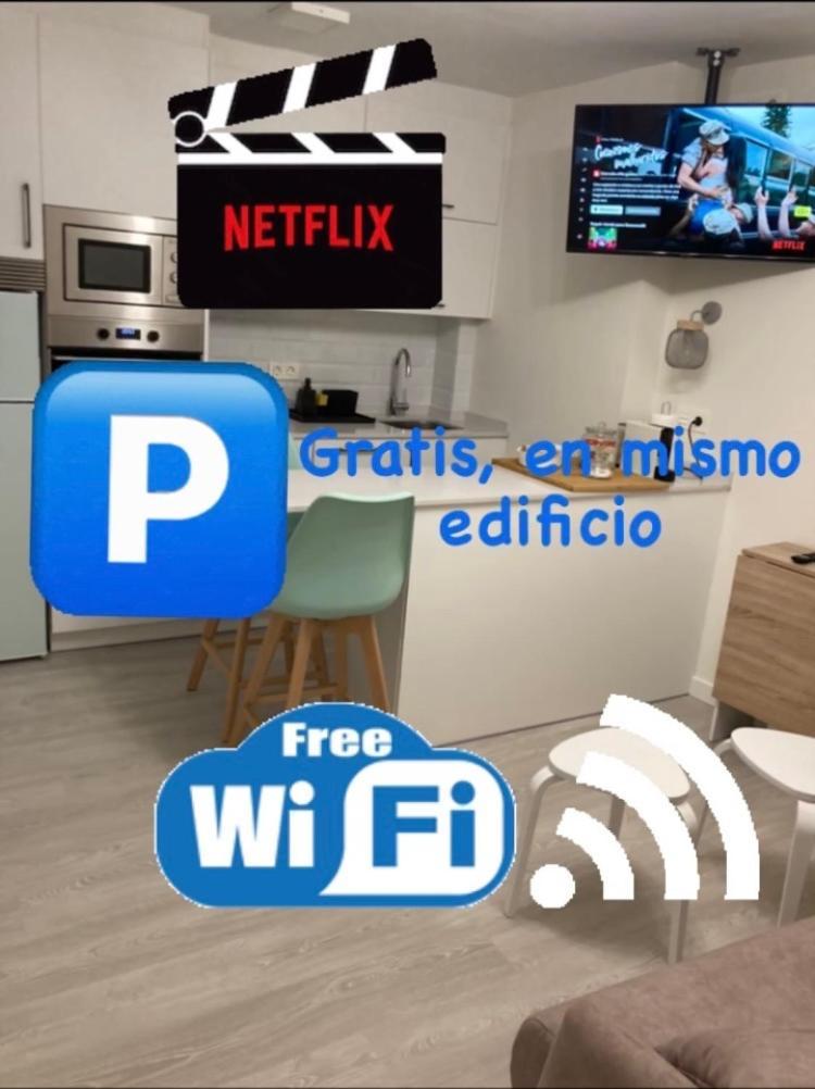 Gascona 26 - Pleno Centro, Muy Tranquilo, Parking Gratis En Mismo Edificio, Ascensor, Wifi Apartment